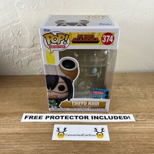 Tsuyu Asui Funko Pop #374 NYCC 2021 Shared Exclusive My Hero Academia NEAR MINT
